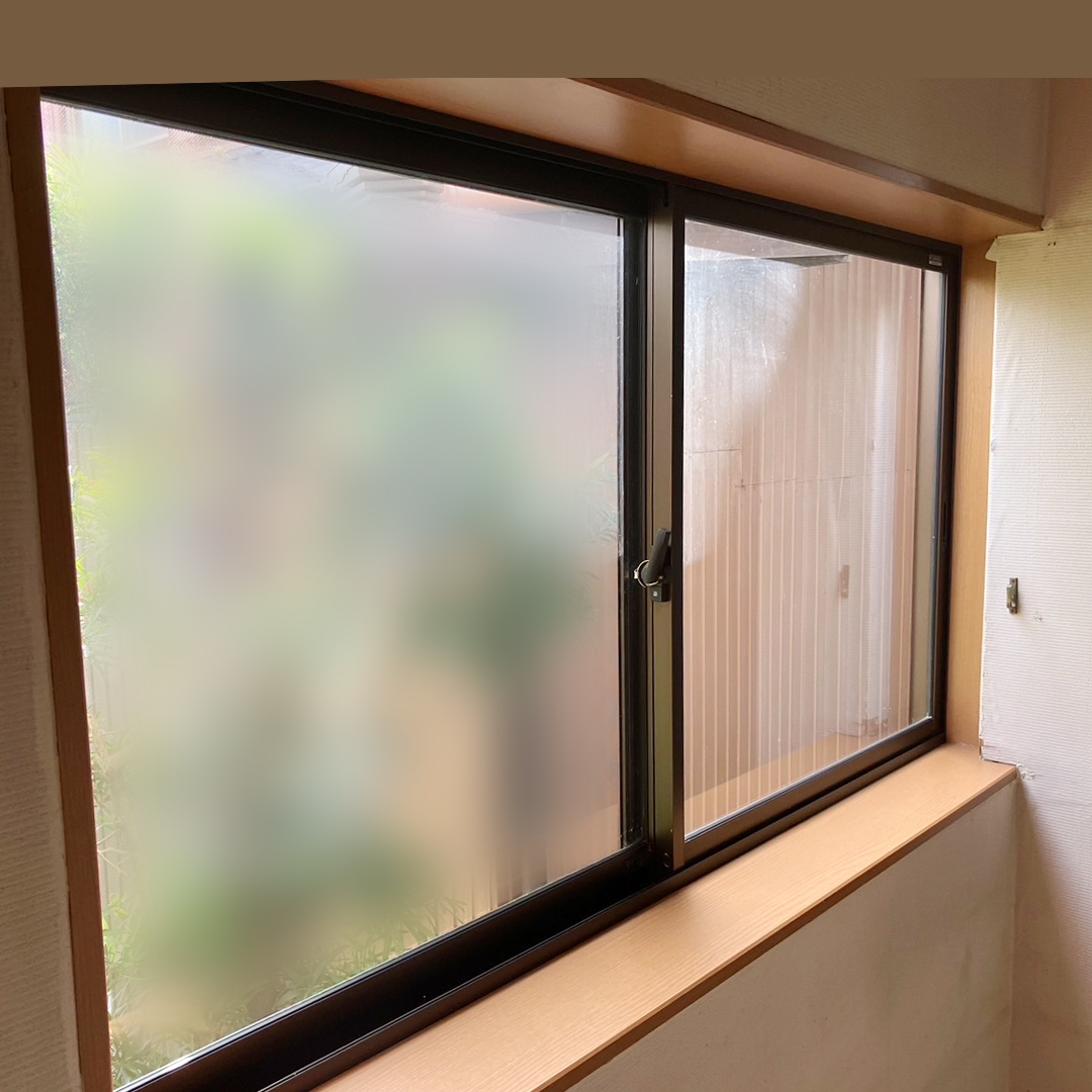 窓リフォームの施工事例の写真です。