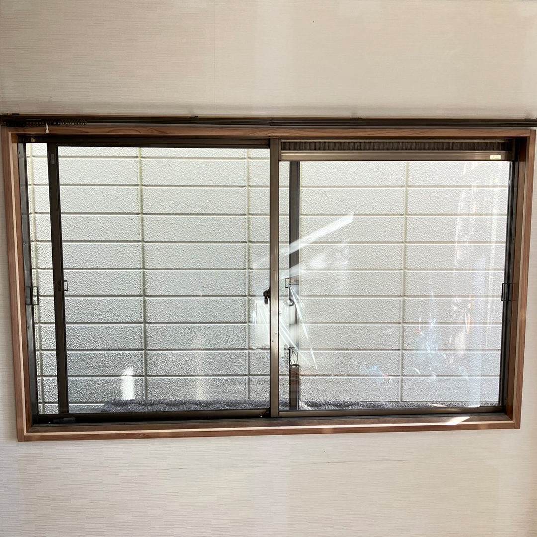 窓リフォームの施工事例の写真です。